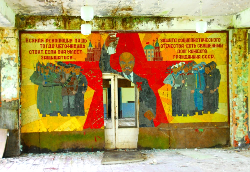 Illustration for article titled Journey into the Dystopian World of Abandoned Soviet Submarine Bases